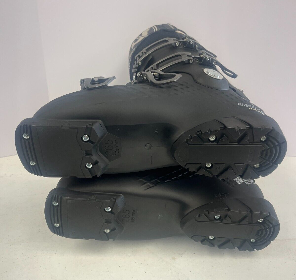 $530 Rossignol Alltrack Pro 100 MV Ski Boots NIB Sz 26.5 MP, 8.5 US Men's Black