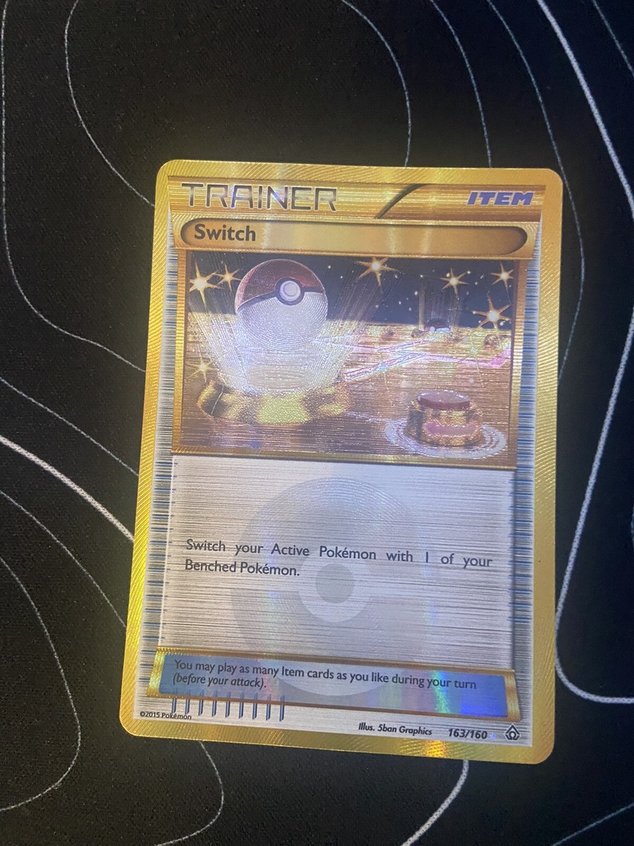 gold switch pokemon card 163 160 Amazon.com: Pokemon  Iron Leaves ex 213/162