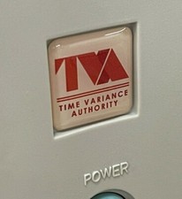 LOKI Time Variance Authority Computer Case Badge DOMED Sticker Retro PC 1x1