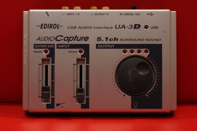 USED Roland Edirol Audio Capture UA-3D UA 3D USB Audio Interface