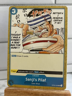 Sanji's Pilaf OP03-056 UC NM One Piece TCG Pillars Of Strength