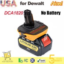 NEW DCA1820 20V MAX To 18V Adapter Converter For Dewalt 20 Volt Li-ion Battery