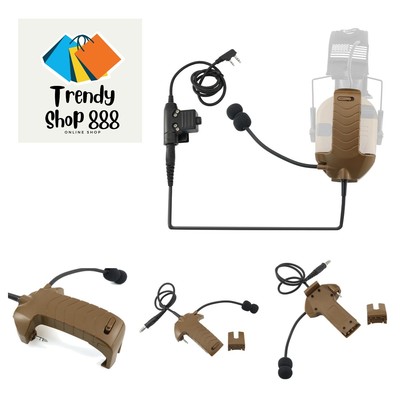 Professional PTT & Microphone for Walker's Razor Headphones   No Charge Needed!