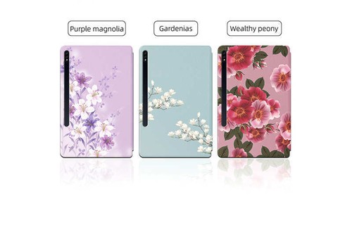 For Samsung Galaxy Tab A A7 A8 A9+ S2 S7 S8 A9 FE Plus Flip Leather Case Cover - Picture 12 of 23