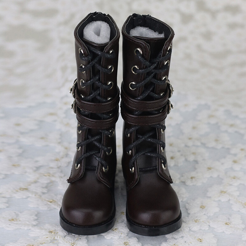 1/3 BJD Shoes Dollfie Dark Brown boots DREAM AOD Luts DOD SOOM AF MID
