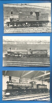 6 ECHTE FOTOGRAFISCHE YORK EISENBAHN MUSEUM POSTKARTEN