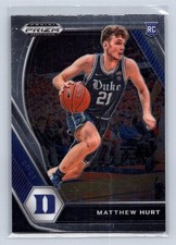 2021 Panini Prizm Draft Picks #34 Matt Hurt
