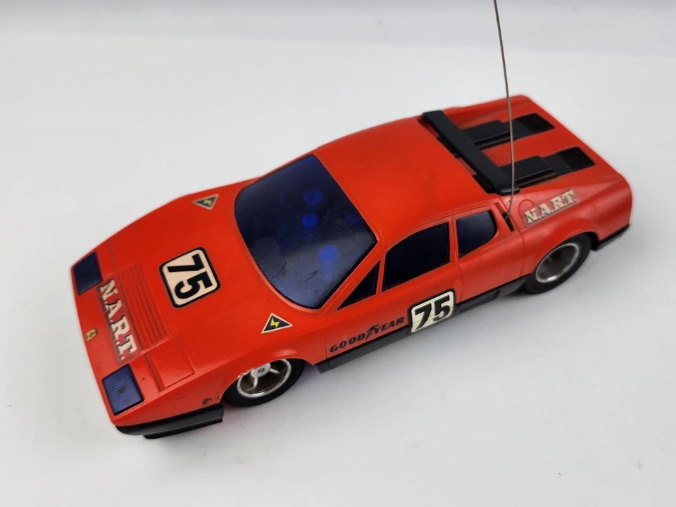 Vintage Sears Radio Controlled Ferrari 512 BB with Original Box Not Running - Image 2 of 4