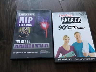 Rick Kaselj - Unlock Your Hip Flexors & The Pain Hacker (2 DVDs)