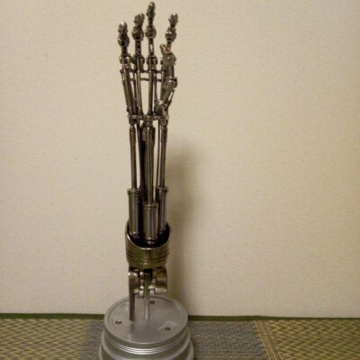 Terminator 2 T-800 ENDOSKELETON ENDOARM 1/1 Prop Replica Limited