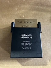 4x SORVALL HERAEUS 75015679 BUCKETS & 75015686 INSERT ~ THERMO LEGEND RT