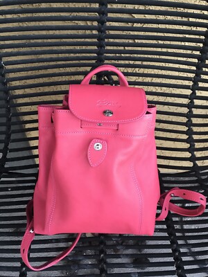 LongChamp Le Pliage Cuir Backpack XS 1306 | eBay