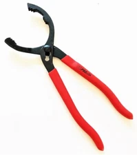 ATE PRO 12" LONG OIL FILTER PLIERS  2" - 4-1/2" FILTERS NON-SLIP HANDLES #90200