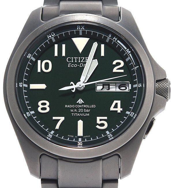 CITIZEN PROMASTER LAND PMD56-2951 Titanium Eco-Drive Solar