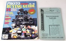 PHOTO BUYING GUIDE AND A PHOTOGRAPHIC SUPPLIES MANUAL