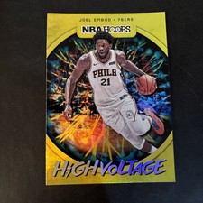 2019-20 Panini NBA Hoops - High Voltage Joel Embiid #17