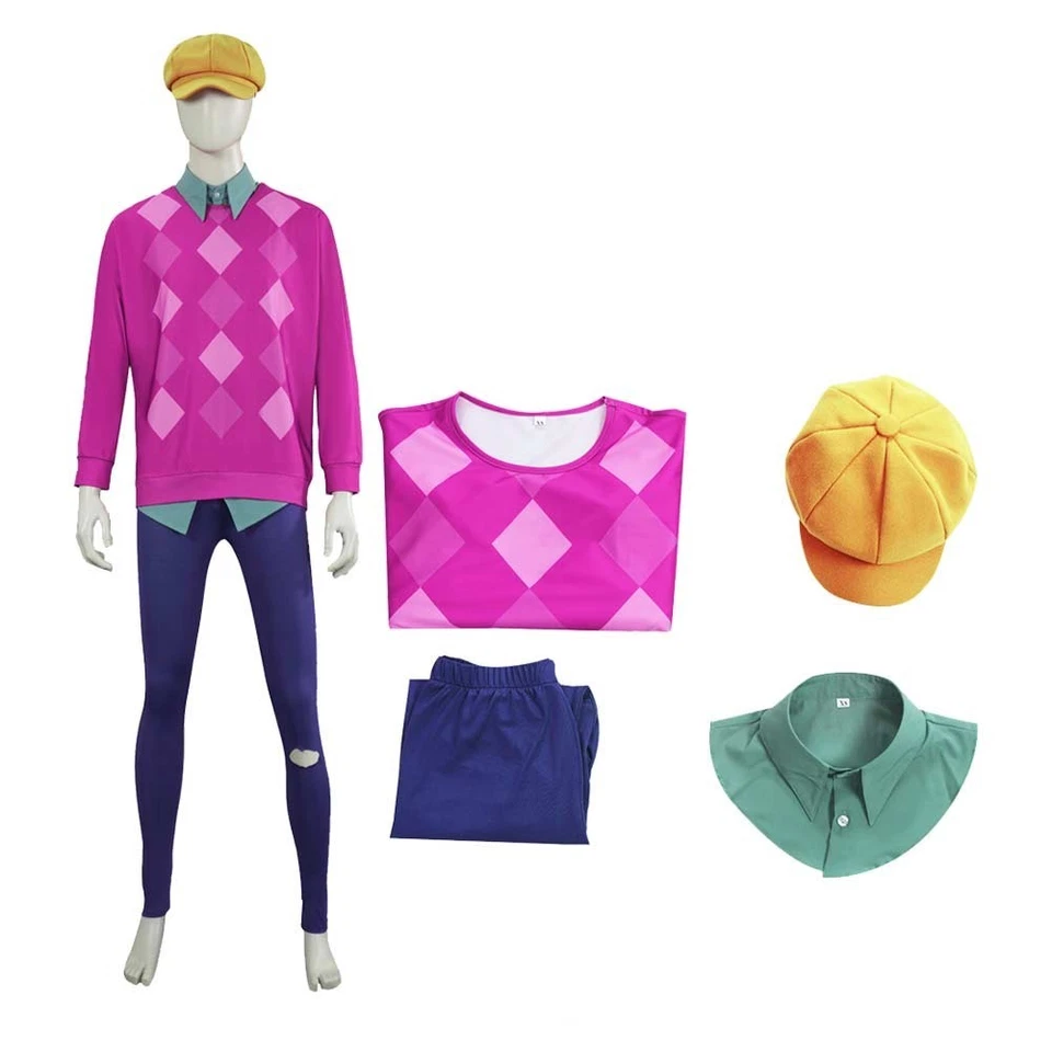 Bobby Demonio Ídolo Coreano Bebé Saja Disfraz Disfraz Sombrero Peluca Bobby traje de cazador Foto 3 de 4