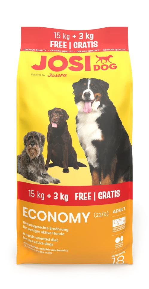 JOSERA JosiDog Economy 15+3kg GRATIS