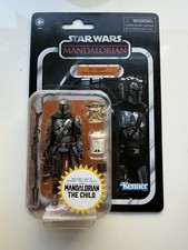 STAR WARS VINTAGE COLLECTION MANDALORIAN DIN DJARIN & CHILD 3 3 4  FIGURE VC177