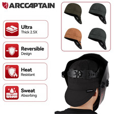 ARCCAPTAIN Welding Cap 8 Panel 10oz Fireproof Cotton Safety Cap Heat Resistant
