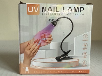 UV Nail Lamp 15 Seconds Quick drying Nail Dryer 4 Levels Of Adjustabable Height