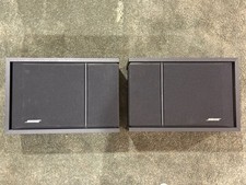 Bose 201 Series III Direct/Reflecting Bookshelf Stereo Speakers Black WORKING