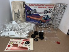 Vintage MPC 1/25 Model Car Kit | RAMCHARGERS DRAGSTER & TRANSPORT TRUCK | Parts