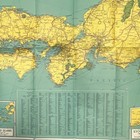Tourist Map of Japan Fold-Out Map Brochure Japan Tourist Association 1961 — photo 8