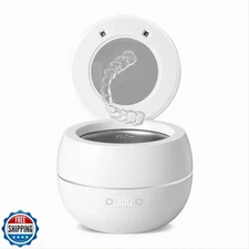 Dental Ultrasonic Retainer Cleaner Machine: 45kHz Dental Cleaning Pod for Den