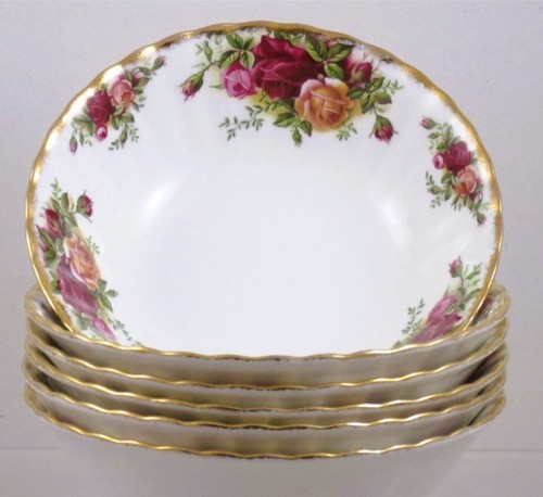 Royal Albert Old Country Roses Soup Or Cereal Bowls X6 - Picture 2 of 3