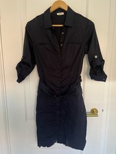 MARCS women’s Navy Shirt Dress With Belt. Size 8