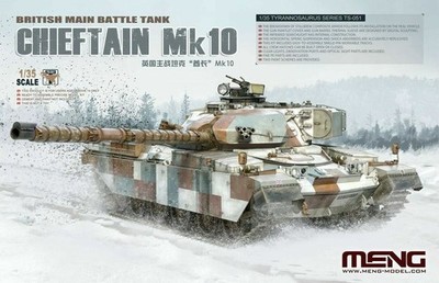 Meng Model TS-051 1/35 British Main Battle Tank Chieftain MK.10