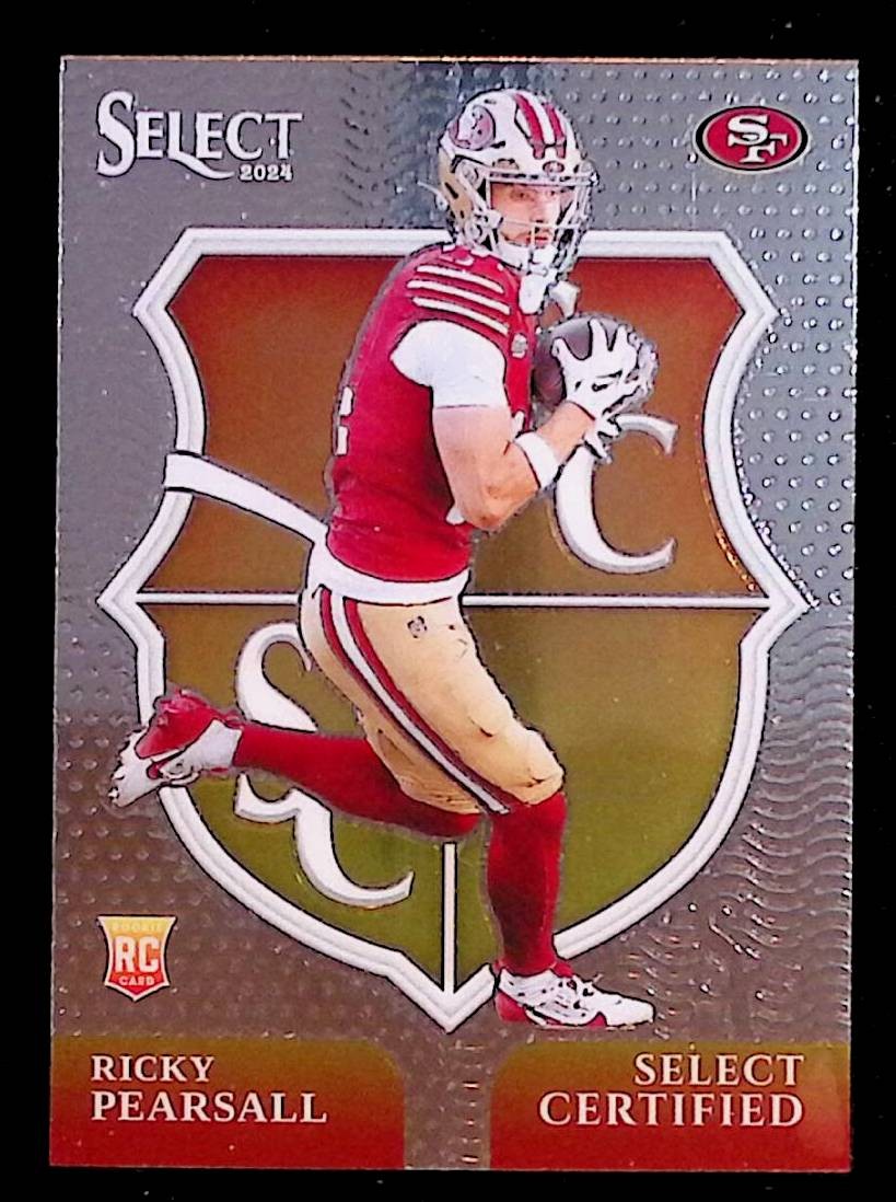 Ricky Pearsall 2024 Panini Select Select Certified Rookies #12 49ers