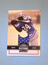 KEVIN SMITH 2008 BOWMAN FABRIC OF THE FUTURE JERSEY RELIC RC DETROIT LIONS