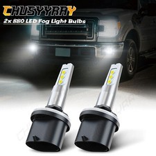 For Chevy TrailBlazer 2002 2003-2009 6000K 2X Front LED Fog Lights Bulbs Kit