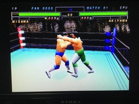 All Japan Pro Wrestling Featuring Virtua SEGA SATURN SS [Tested]