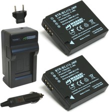 Wasabi Power Battery 2-Pack and Charger for Leica BP-DC10