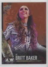 2021 Upper Deck AEW All Elite Wrestling Dynamite Dr Britt Baker #11 d9r