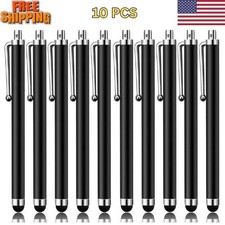 10pcs Metal Universal Touch Screen Pen Stylus For Cell Phone iPhone iPad Tablet