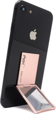 Flip Stand aka Piggy Pro Adjustable Phone Stand Grip with Compact Mirror