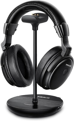 Wireless Headphones for TV,Over-Ear Headset, Charging/Transmitter 2-in-1