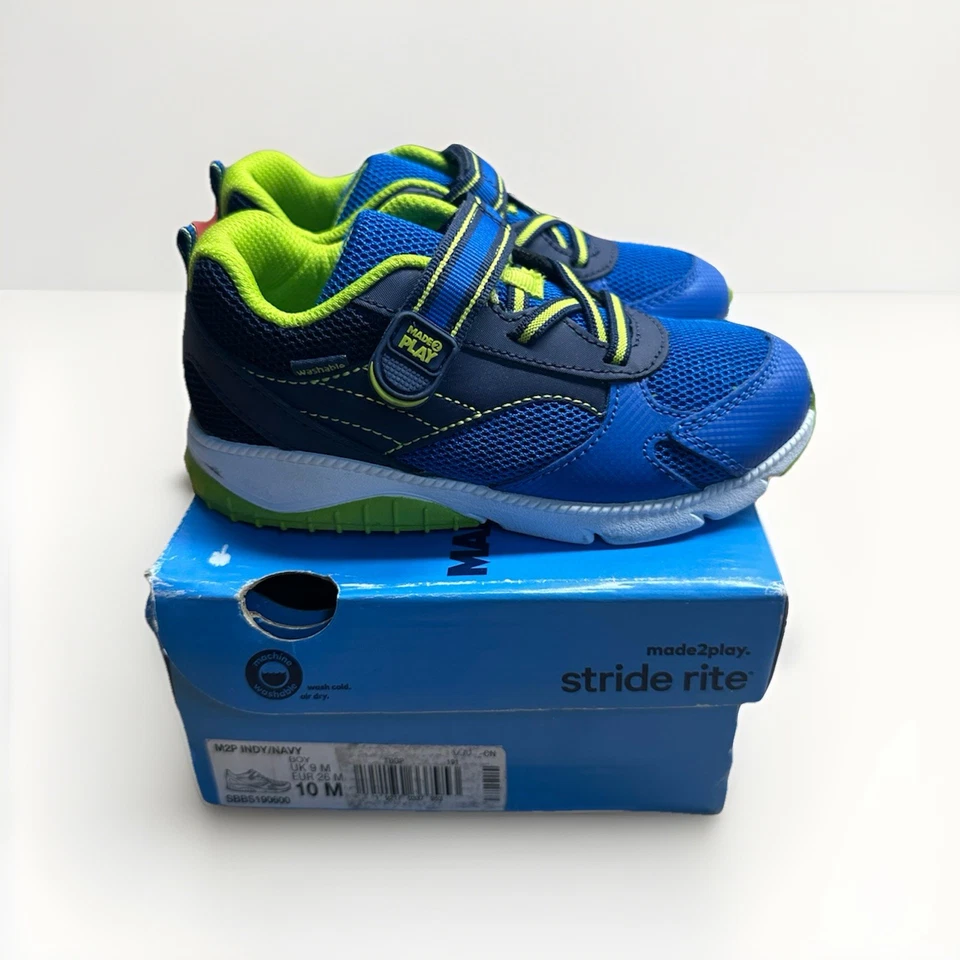Stride Rite M2P Indy/Marina SBBS190600 Niños 10M Nuevo | ¡Envío Gratis! Foto 4 de 4