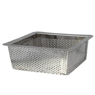 Excellante Commercial Floor Drain Strainer, 304 Stainless Steel, 0.8Mm, 8-1/2-In
