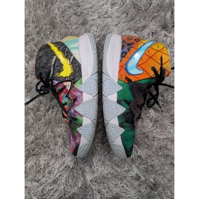 Nike Kyrie S2 Hybrid What The Multi-Color Basketball Shoes CT1971-400 Kids 6.5Y
