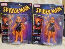 2   Marvel Legends Spider-Man Series Retro Hallows' Eve 6 Inch Action Figure