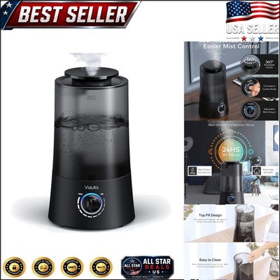 Dual Function Humidifier & Diffuser: 4L Capacity for Baby and Living Room