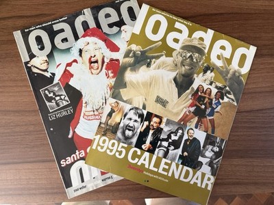 Loaded Magazine Jan 1995 + 1995 Calendar Complete Set Vintage Rare