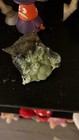 Green & White Crystal Cluster Mineral Specimen with Radial Rosettes — photo 4