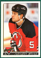 Jaroslav Modry - 1993-94 Topps Premier #307 - New Jersey Devils Hockey Card