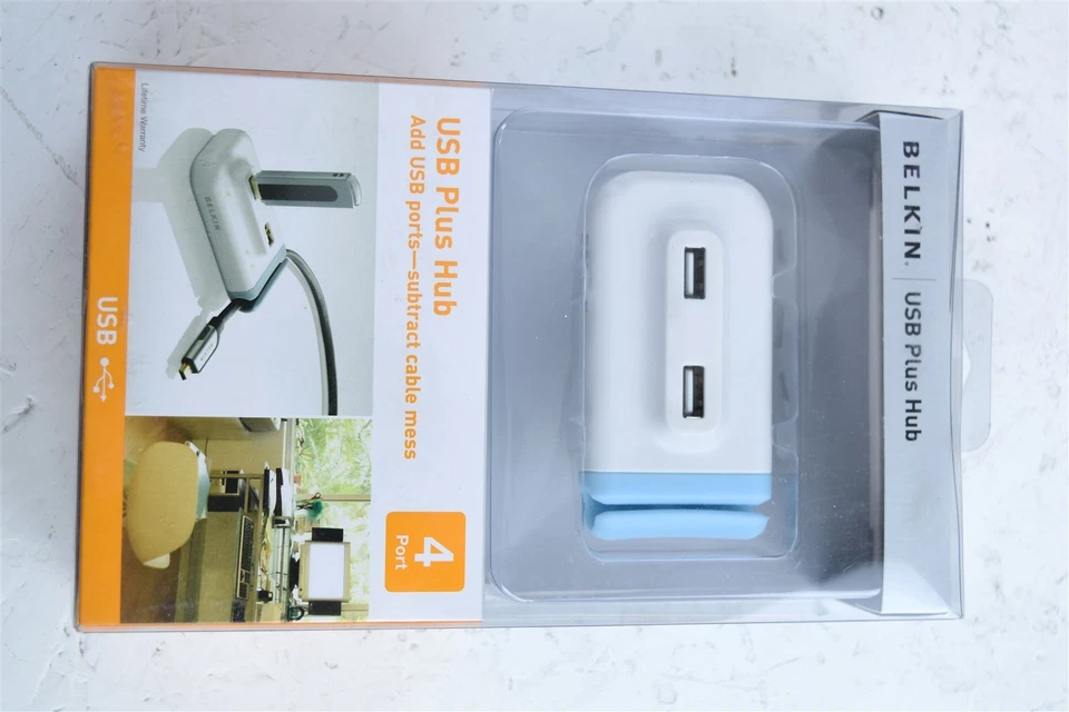 LOT of 12: Belkin USB Plus Hub - Image 2 of 4